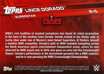 2017 Topps WWE - Roster Updates #R-5 Lince Dorado Back