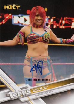 2017 Topps WWE - Autographs #62 Asuka Front