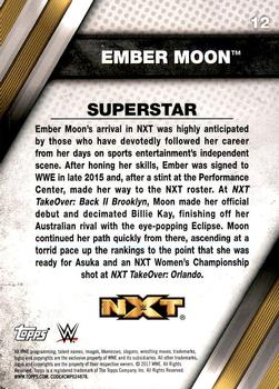 2017 Topps WWE NXT #12 Ember Moon Back