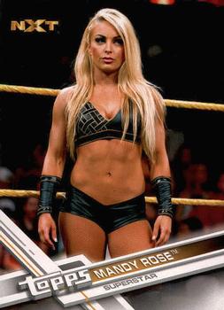 2017 Topps WWE Then Now Forever  #175 Mandy Rose Front