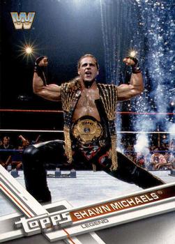 2017 Topps WWE Then Now Forever  #195 Shawn Michaels Front