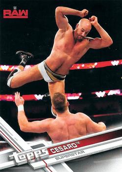 2017 Topps WWE Then Now Forever  #113 Cesaro Front