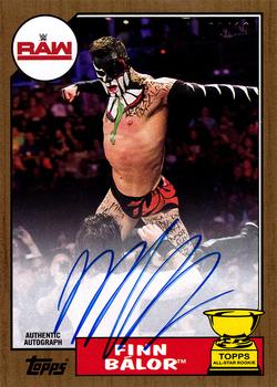 2017 Topps WWE Heritage - Autographs Gold #NNO Finn Bálor Front