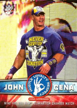 2017 Topps WWE Heritage - John Cena Tribute Part 3 #23 John Cena Front