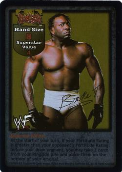 2002 Comic Images WWF Raw Deal:  Mania #102 Booker T Front
