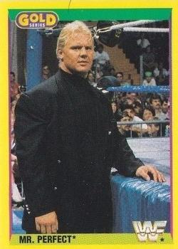 1992 Merlin WWF Gold Series Part 2 #27 Mr. Perfect Front