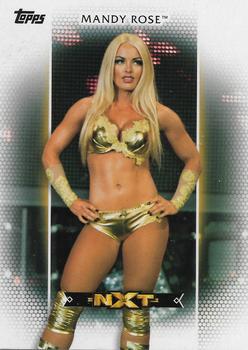 2017 Topps WWE Women's Division #R-8 Mandy Rose Front