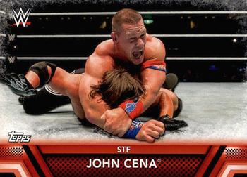 2017 Topps WWE Then Now Forever  - Finishers and Signature Moves #F-2 John Cena Front