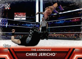 2017 Topps WWE Then Now Forever  - Finishers and Signature Moves #F-19 Chris Jericho Front