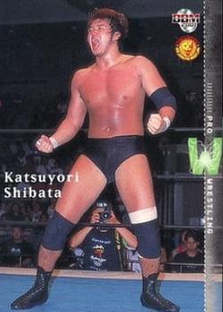 2001 BBM Pro Wrestling #21 Katsuyori Shibata Front