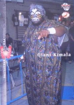 2001 BBM Pro Wrestling #55 Giant Kimala Front