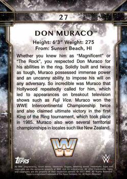 2017 Topps Legends of WWE - Bronze #27 Don Muraco Back