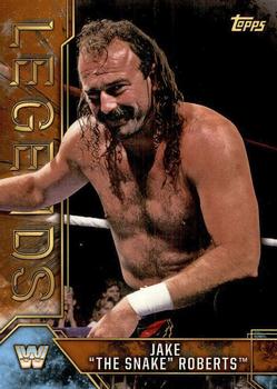 2017 Topps Legends of WWE - Bronze #46 Jake The Snake Roberts Front