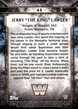 2017 Topps Legends of WWE - Bronze #48 Jerry The King Lawler Back