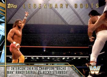 2017 Topps Legends of WWE - Legendary Bouts #3 Intercontinental Champion 