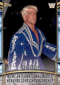 2017 Topps Legends of WWE - Retired Titles #2 Ric Flair Front