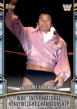 2017 Topps Legends of WWE - Retired Titles #12 Tatsumi Fujinami Front