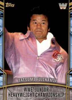 2017 Topps Legends of WWE - Retired Titles #18 Tatsumi Fujinami Front