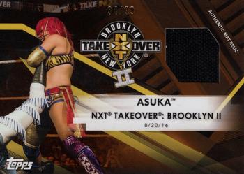 2017 Topps WWE NXT - Mat Relics Bronze #MR-AS Asuka Front