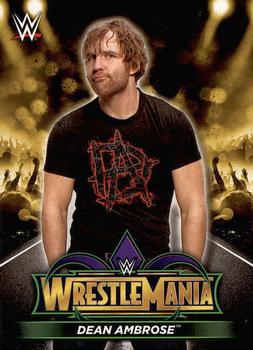 2018 Topps WWE Road To Wrestlemania - Wrestlemania 34 Roster #R-12 Dean Ambrose Front
