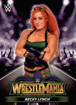 2018 Topps WWE Road To Wrestlemania - Wrestlemania 34 Roster #R-31 Becky Lynch Front