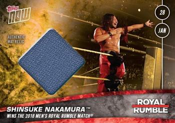 2018 Topps Now WWE #2B Shinsuke Nakamura Front