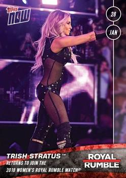 2018 Topps Now WWE #5 Trish Stratus Front