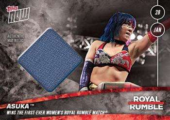 2018 Topps Now WWE #6A Asuka Front
