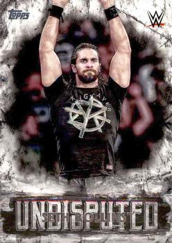 2018 Topps WWE Undisputed #39 Seth Rollins Front