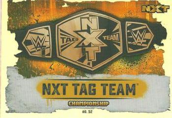 2016 Topps Slam Attax WWE: Takeover #52 NXT Tag Team Championship Front