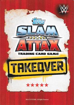 2016 Topps Slam Attax WWE: Takeover #70 Dean Ambrose Back