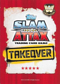 2016 Topps Slam Attax WWE: Takeover #267 Sting Back