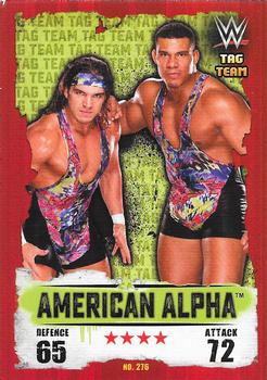 2016 Topps Slam Attax WWE: Takeover #276 American Alpha Front