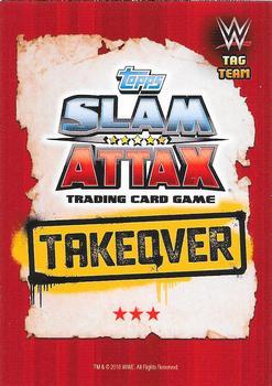 2016 Topps Slam Attax WWE: Takeover #285 The Bushwhackers Back