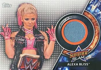 2018 Topps WWE - SummerSlam 2017 Mat Relics #SMR-AB Alexa Bliss Front
