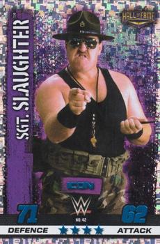 2017 Topps Slam Attax WWE 10th Edition #42 Sgt. Slaughter Front