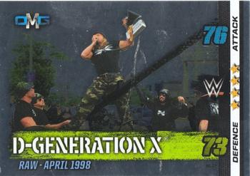 2017 Topps Slam Attax WWE 10th Edition #72 D-Generation X Front