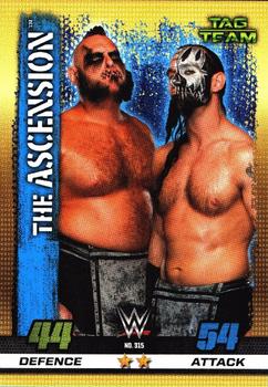 2017 Topps Slam Attax WWE 10th Edition #315 The Ascension Front