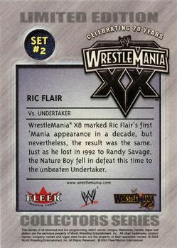 2003 Fleer WWE PPV Set #2 Unforgiven Redemption #NNO Ric Flair Back