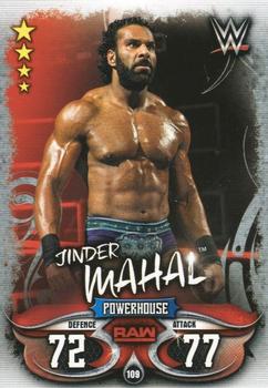 2018 Topps Slam Attax WWE Live #109 Jinder Mahal Front