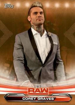 2019 Topps WWE RAW - Bronze #18 Corey Graves Front