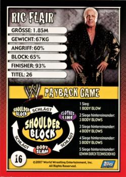 2006 Topps WWE Payback (German Edition) #16 Ric Flair Back