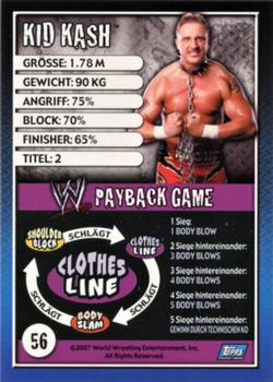 2006 Topps WWE Payback (German Edition) #56 Kid Kash Back