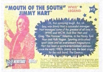 2005 Topps Heritage The World's Greatest Wrestling Managers Video Promos #V3 Jimmy Hart Back