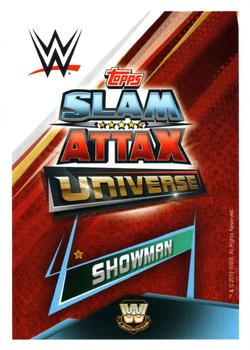 2019 Topps Slam Attax Universe WWE #207 Mean Gene Okerlund Back