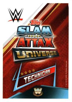 2019 Topps Slam Attax Universe WWE #209 Mr. Perfect Curt Hennig Back