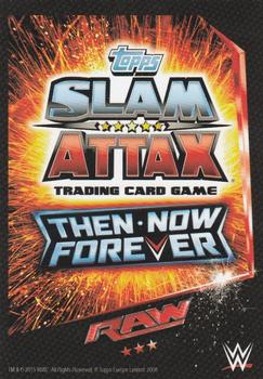 2015 Topps Slam Attax WWE: Then Now & Forever #49 R-Truth Back