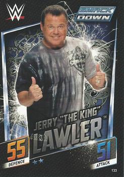 2015 Topps Slam Attax WWE: Then Now & Forever #133 Jerry Lawler Front