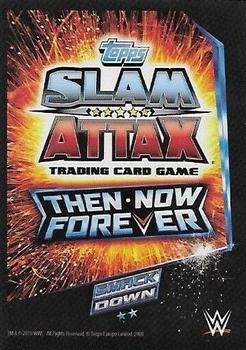 2015 Topps Slam Attax WWE: Then Now & Forever #133 Jerry Lawler Back