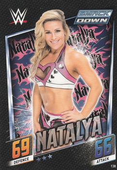 2015 Topps Slam Attax WWE: Then Now & Forever #138 Natalya Front
